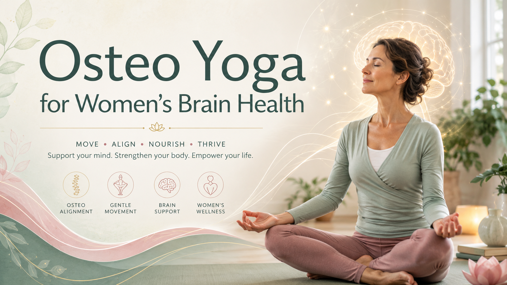 Osteo Yoga for Women’s Brain Health