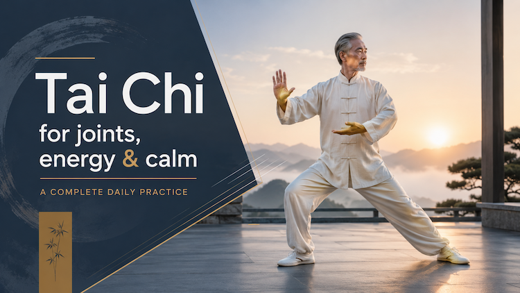 Tai Chi for joints, energy & calm: a complete daily practice.