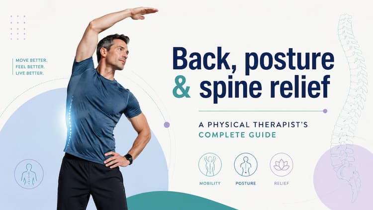 Back, posture & spine relief: a physical therapist's complete guide.