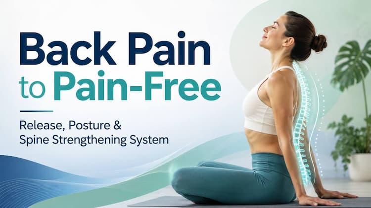 Back Pain to Pain-Free: Release, Posture & Spine Strengthening System.