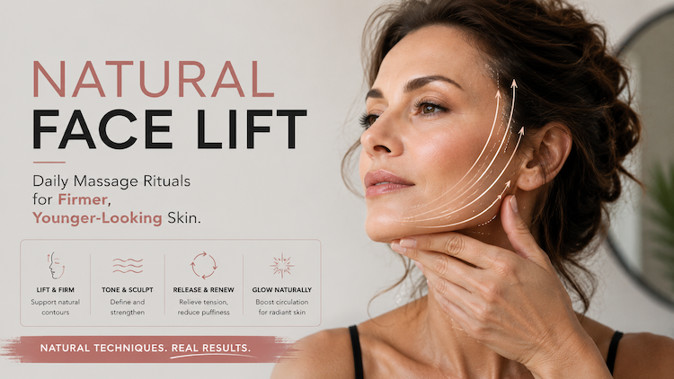Natural Face Lift: Daily Massage Rituals for Firmer, Younger-Looking Skin.